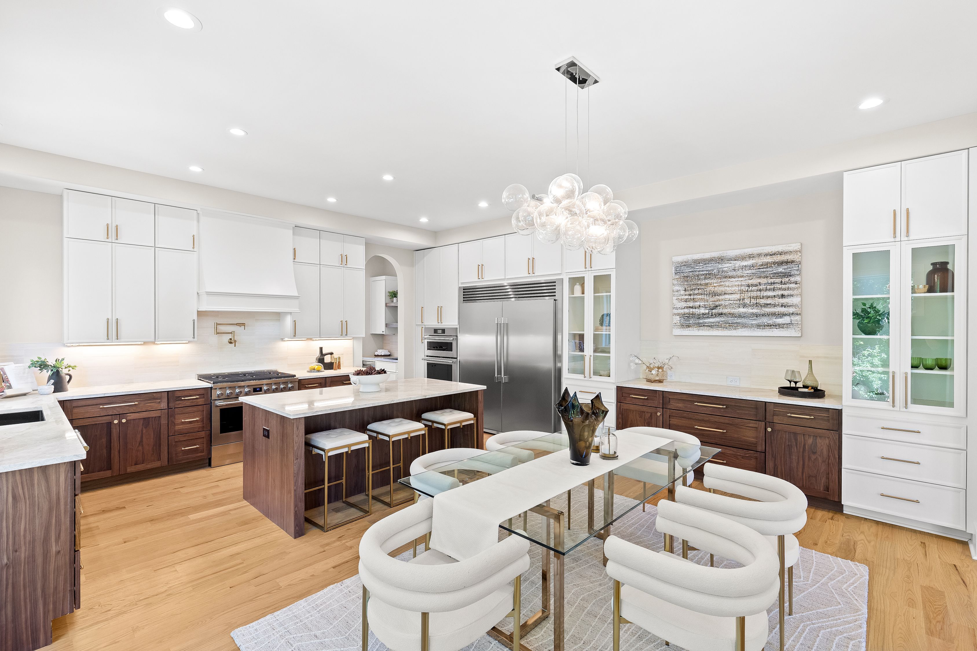 Covered Bridge showroom kitchen