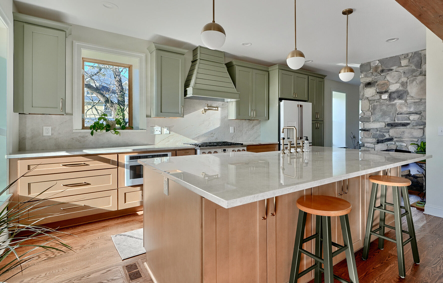 River Run semi-custom kitchen